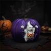 ABUL-For Holiday Halloween Decorations Resin Sculpture Pumpkin Ghost Ornament Art For Home Indoor Party Desk