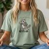 Off To Regulate Emotions Funny Raccoon Therapy Tee