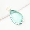 Aqua Apatite Pendant, 925 Solid Sterling Silver Pendant Handmade Gemstone Jewelry, Gifts For Wife Brand New Pendant