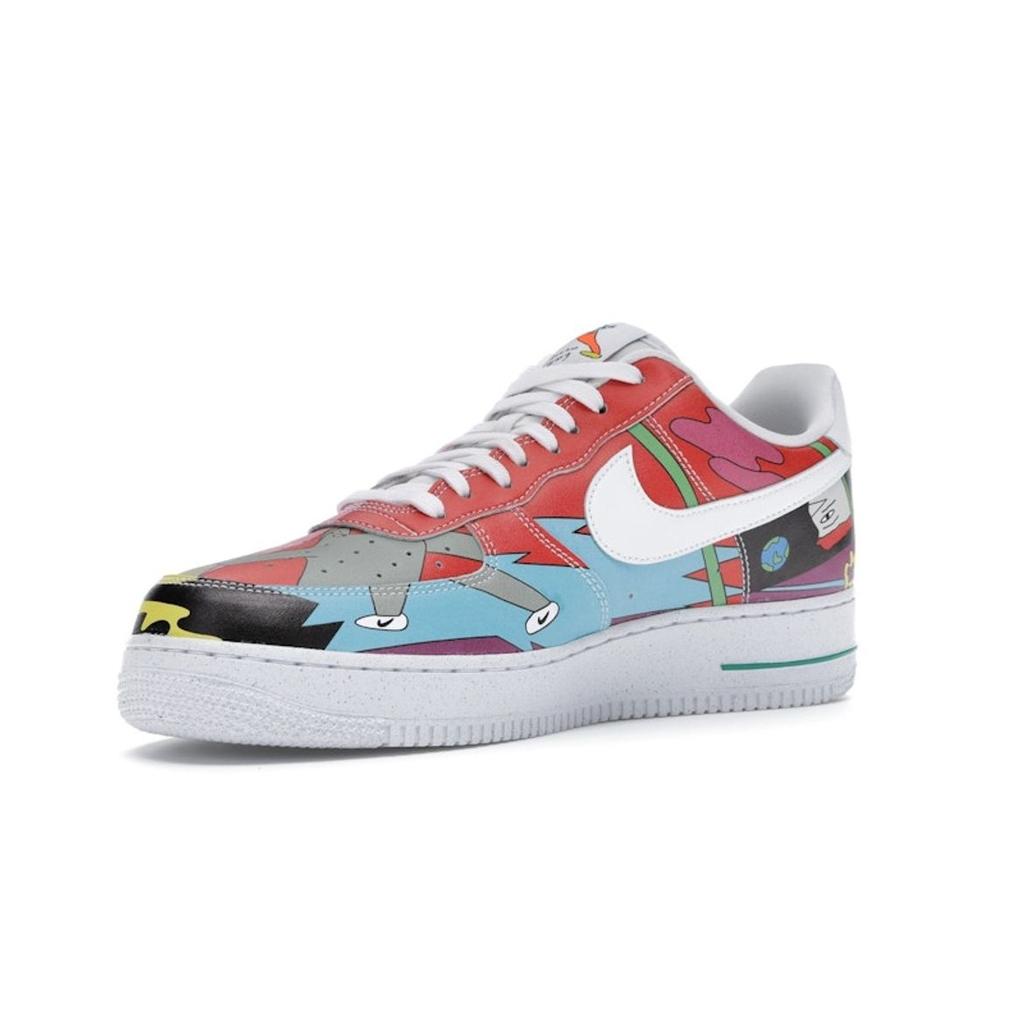 Ruohan Wang X Nike Air Force 1 Low Unisex Sneakers Multi-Color CZ3990-900