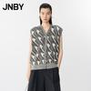 JNBY Women's Sleeveless V-Neck Knit Cardigan