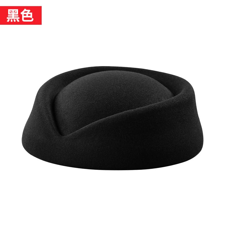 Ladies Flight Attendant Hat Diy Stewardess Hat Women Air Cap Cosplay Hostess Airline Costume Pillboxwom Stage Performance Hat