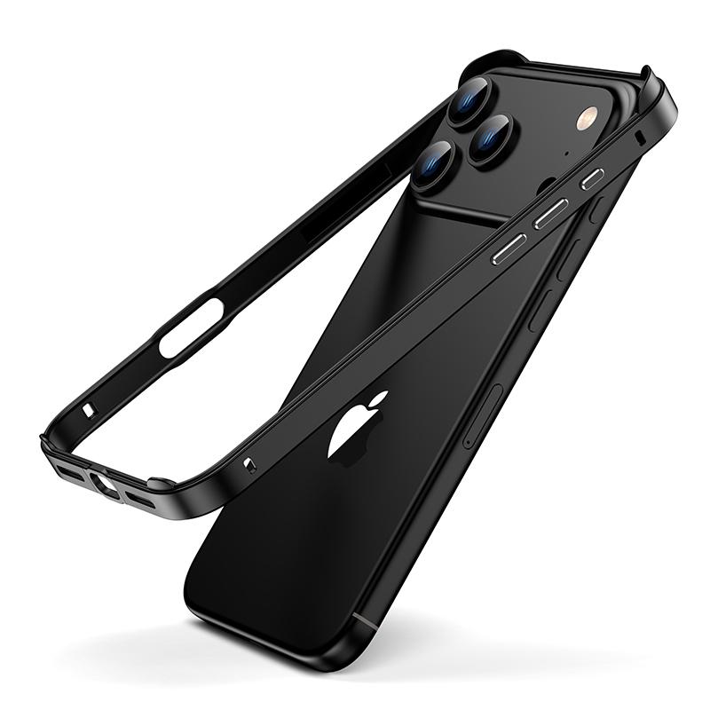 Aluminum Metal Bumper Case For iPhone 17 Pro Max Air 15 16 Pro Max 14 13 12 Pro Max Plus 15Plus 14Plus Phone Accessories Etui
