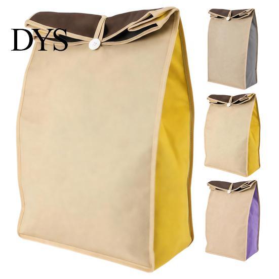 Foldable Produce Storage Bags Self Sealing Potato Bag, Breathable Non-woven Roll Top Closures Kitchen Cabinet Organization Bins Organizer, Reusable
