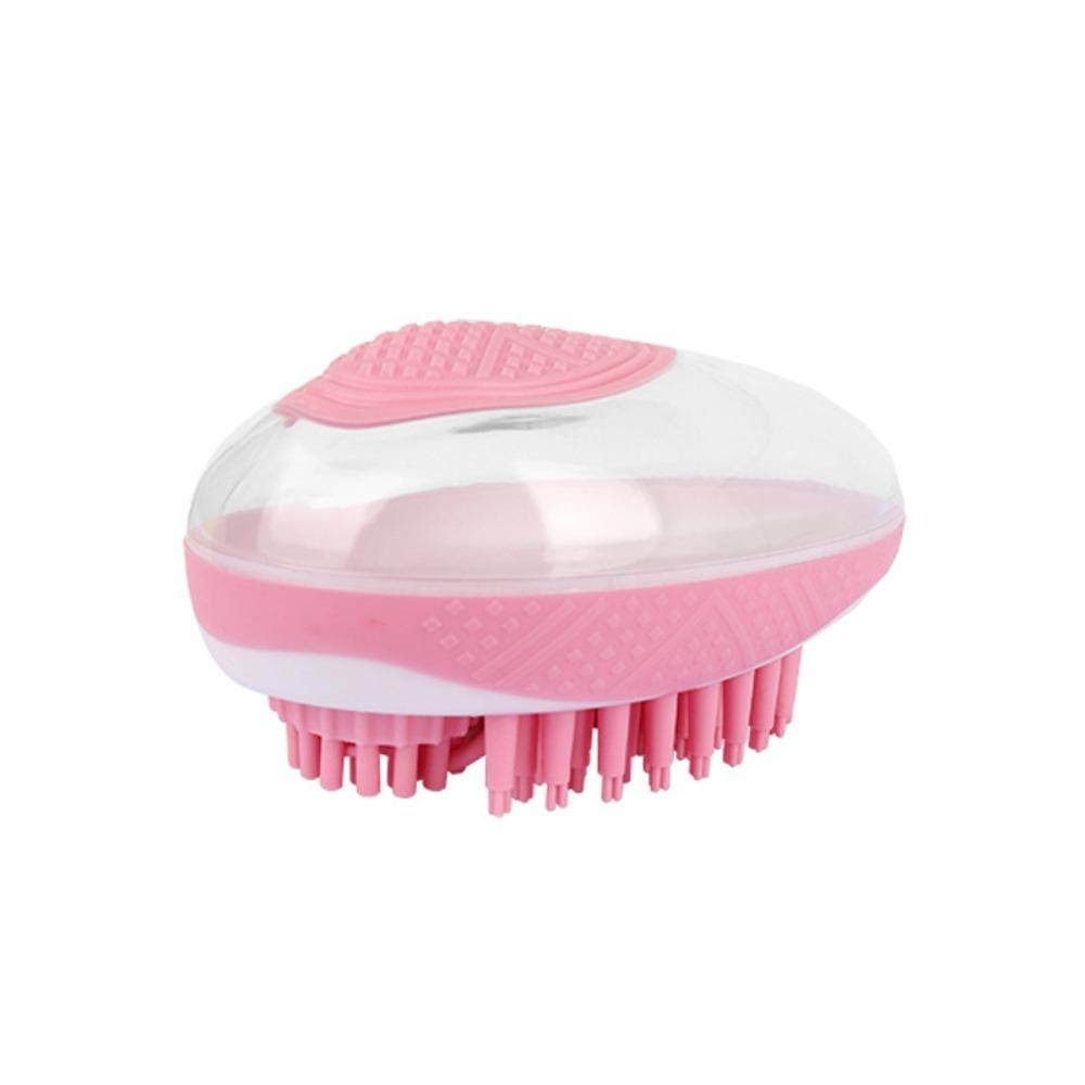 Silicone Dog Bath Brush Comb 2 In 1 Pet Shower Comb Pet Products Cat Massage Brush Kitten Cat