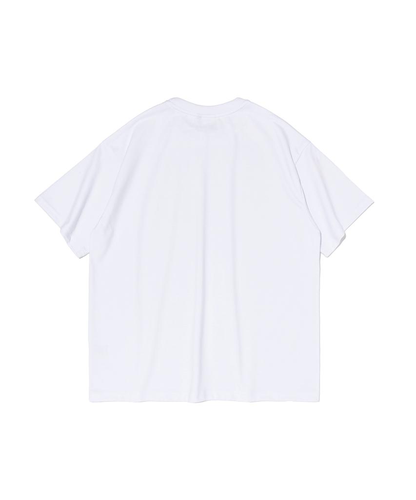 OUNDERR Catch Cat Short Sleeve T-Shirt (White)