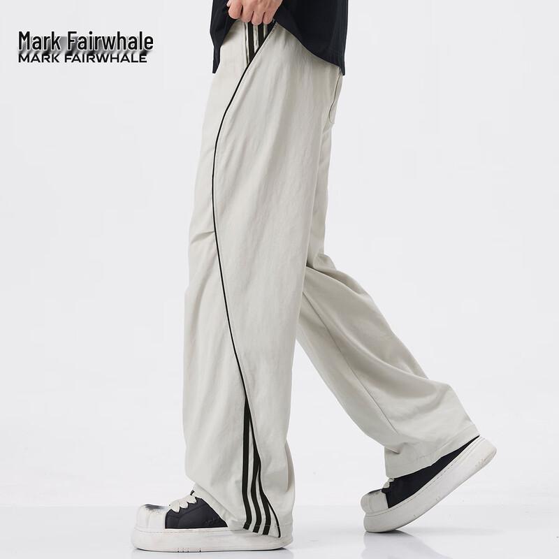 Mark Fairwhale Men's 2025 Summer Lightweight Casual Straight-Leg Pants