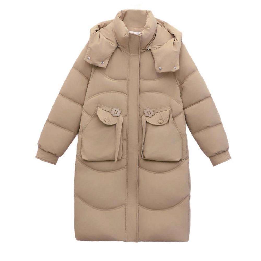 Winter new Korean version thickened warm hooded fashionable women's cotton jacket