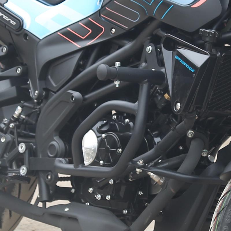 Waterproof Leather Side Bag & Rear Rack for Benelli Leoncino 150 