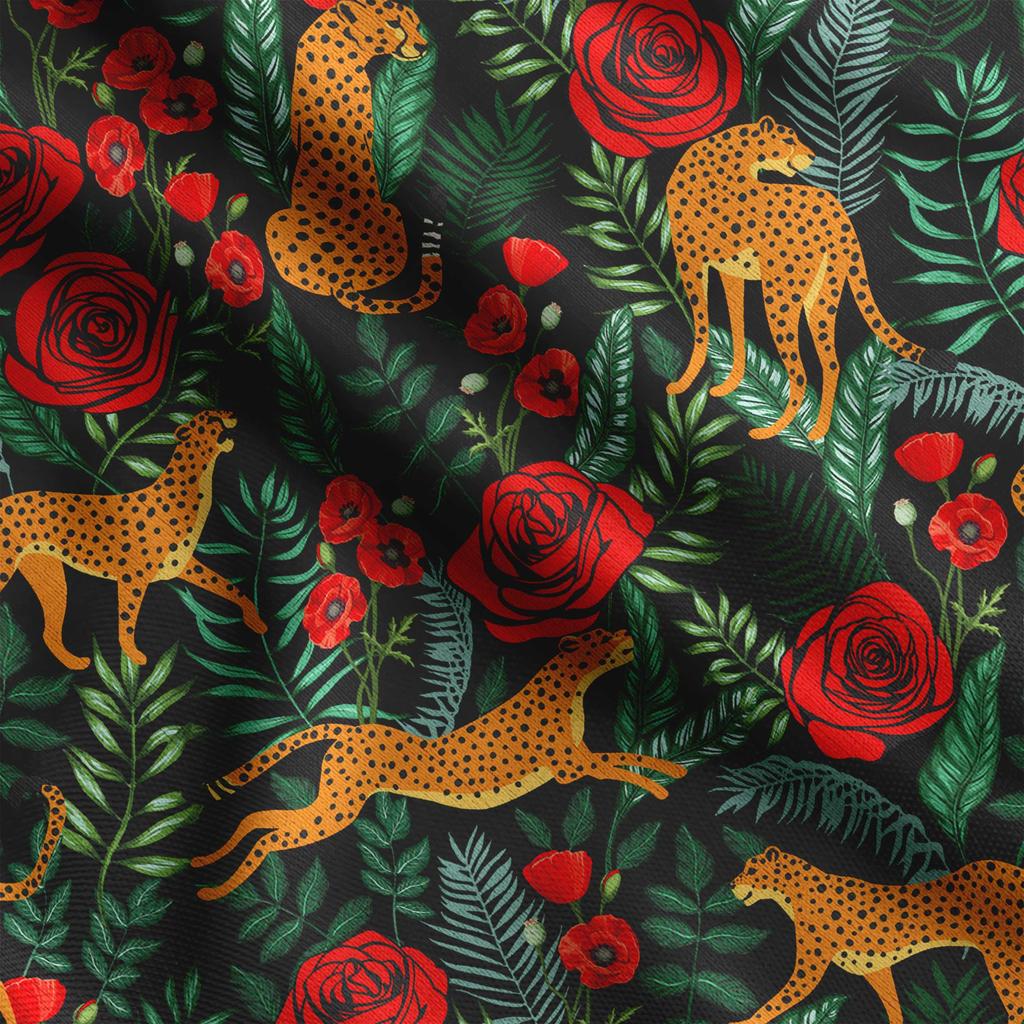 Soimoi Tierdruck, Baumwollbatist, Quiltstoff, verkaufter Massenware 42 Zoll breit, mittelschwerer Baumwollstoff, Nähzubehör,