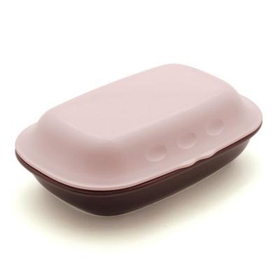 Kuriyama K+dep Microwave Heat Light Pink "Grill Fish In the Microwave!" MW-501