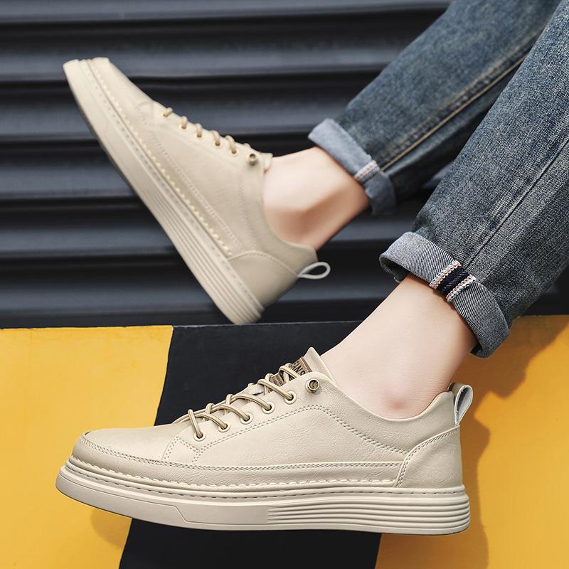 Fashion Business and leisure board shoes Minimalist comfortable high-quality office Leisure outdoor sports adult shoes Thick bottom