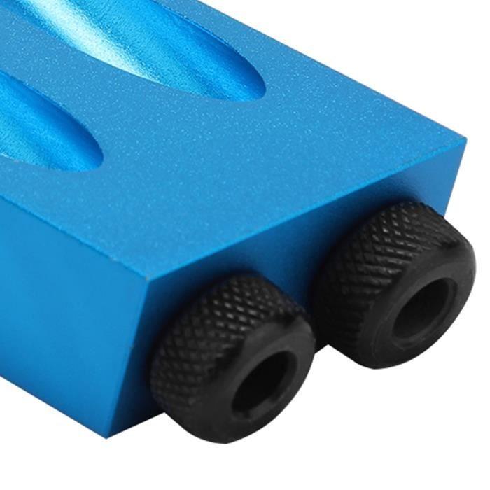 Mothinessto Pocket Hole Jig Mothinessto Drilling Guide 14pcs 15° DIY Pocket Hole Drilling Kit Drill