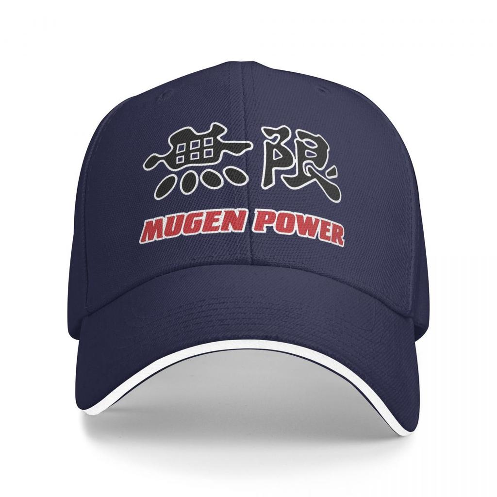 Unisex Baseball Hats Mugen Power Racing Logo Outdoor Streetwear Summer Sports Baseball Caps Hip Hop Cap Casquette Hats