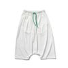 Pantaloni Larghi Harajuku a Gamba Larga Uomo Hip Hop Pantaloni Lunghi fino al Polpaccio Monocolore Uomo Jogging Streetwear Pantaloni Tuta Casual Uomo