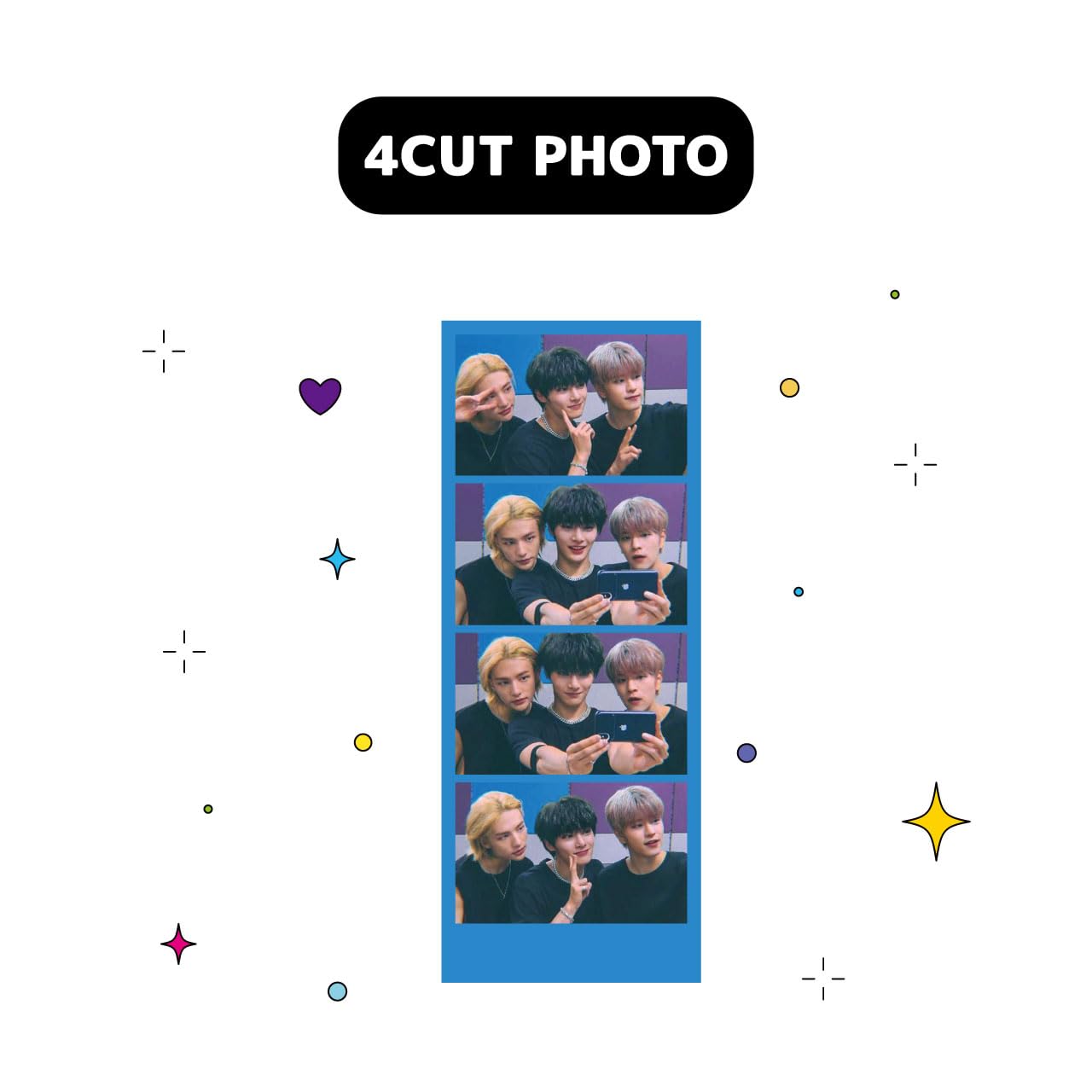 

4 cut photo STRAYKIDS (UNIT 01)