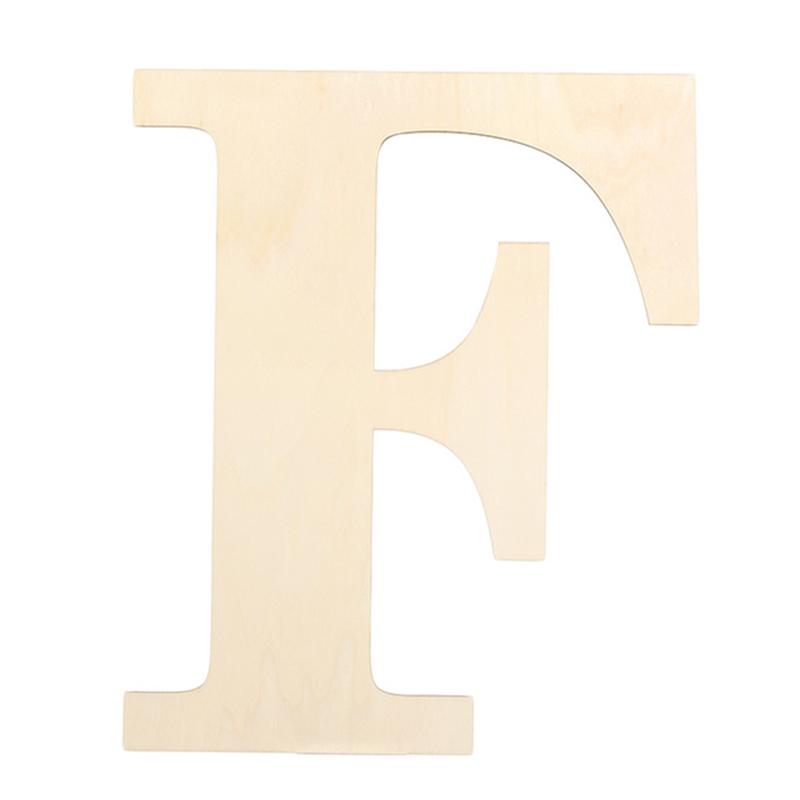 30cm Wooden Letters For Wall Decorations Crafts Nursery Kids Baby Room Alphabet Name DIY Word Wedding Party Art Home Decor