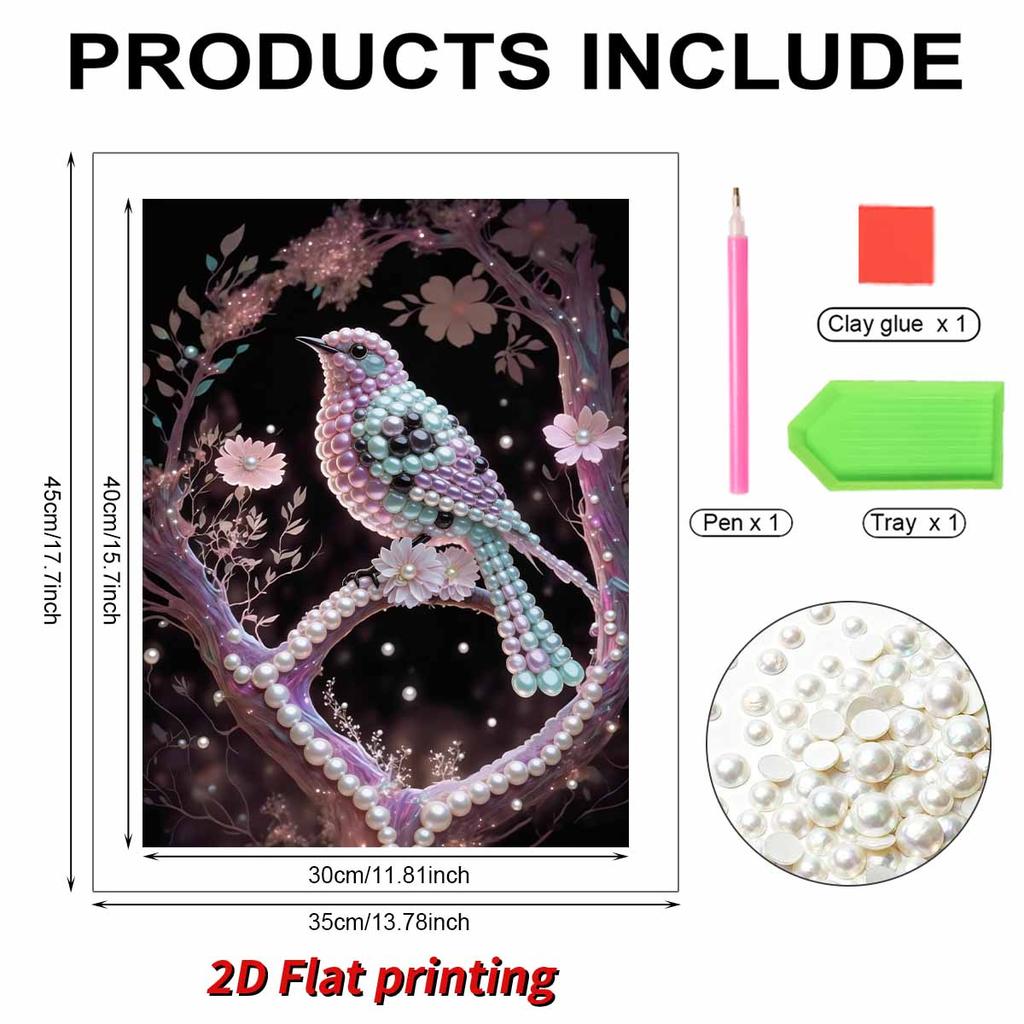 DIY Small Animals Pearl Art Painting for Home Wall Decor Arts Craft  for Adults/Beginners Gift Idea Home Decor Without Frame
