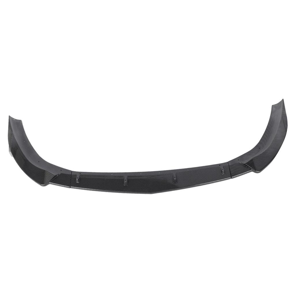 3PCS Front Bumper Lip Diffuser Lightweight Sporty Appearance Replacement for Benz A‑Class W177 V177 2018 To 2022 Carbon