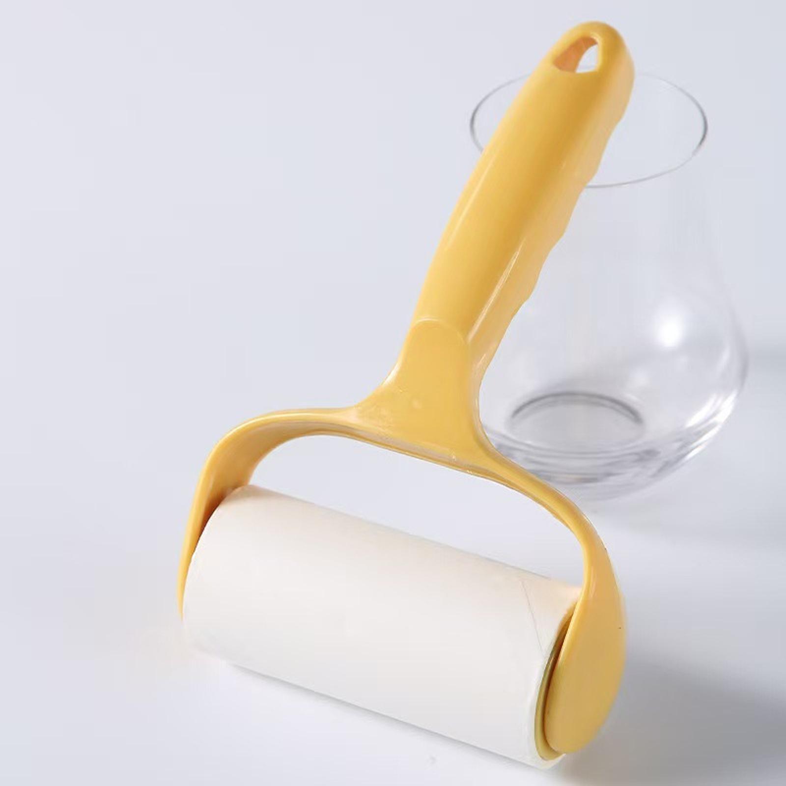 

Disposable Lint Roller with Adhesive Sheets - Sticky Roller Brush for Removing Pet Hair, from Clothes, Efficient Cleaning Tool (Yellow) BLC46-0001 one size жёлтый