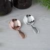 Aoyoshi CASUAL PRODUCT Tea Caddy Spoon, Round, Pink Gold, 510809, Made In Japan