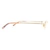 Great Cartier Glasses Trinity Square Frame gold mens Used