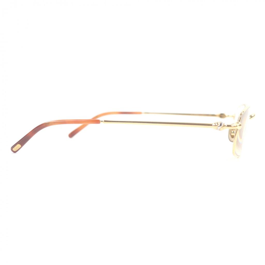 Great Cartier Glasses Trinity Square Frame gold mens Used