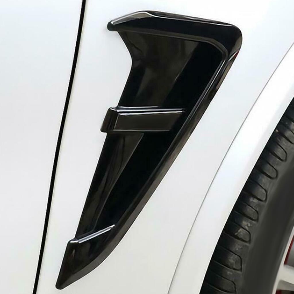 2pcs Car Side Fender Air Vents Grille Trim Fit for X3 X4 G01 G02 X3M X4M 2018‑2021