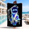 Underwater Adventure Robot Beach Towel, Super Soft Microfiber, Perfect Gift for Her/Him, Birthday, for Pool, Beach, Travel, Decor Beach Party
