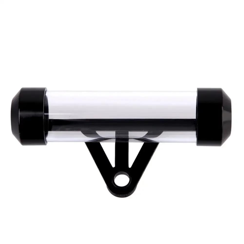 

Tube Tax Disc Registration Label Holder Universal Motorbike Tax Disc Tube Cylindrical Holder Frame Waterproof Detachable чёрный