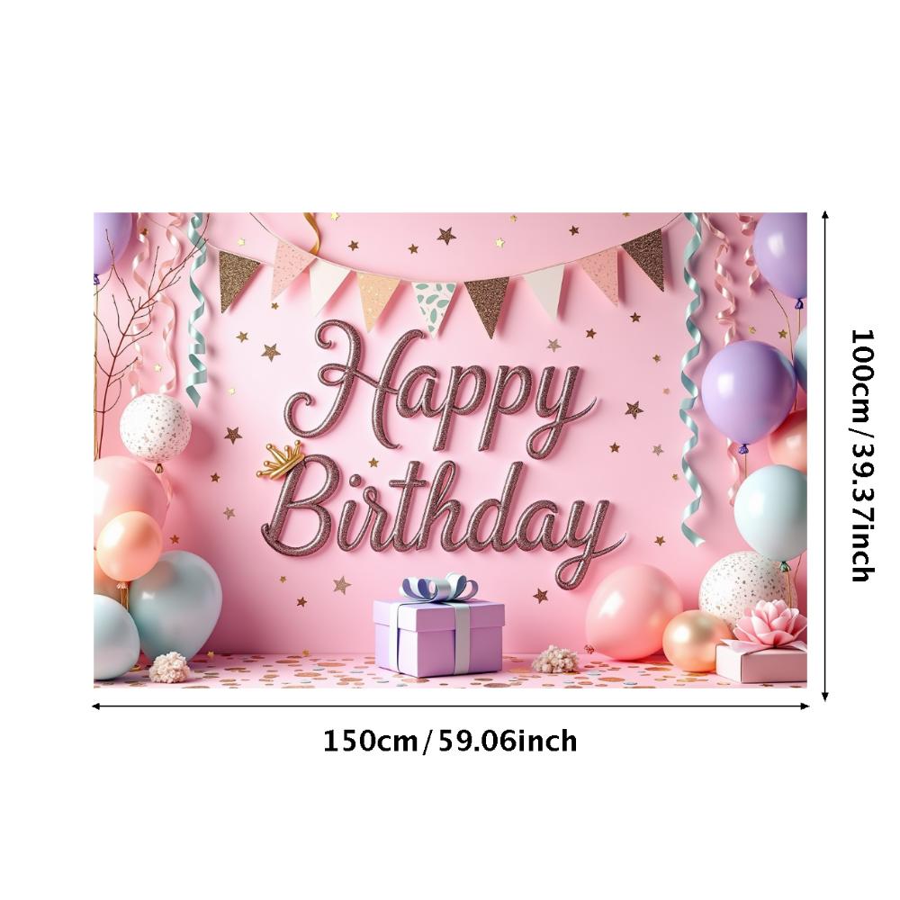 

Дизайн корони Банер з Днем народження Фотофон Банер на день народження для святкування свята Вечірка з нагоди дня народження Святкування вечірки