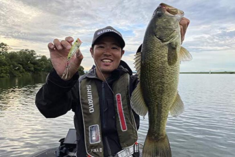 Shimano Bantam World Pop 69F Flash Boost Ghost Ayu 006 Freshwater Popper Lure for and Rivers ZR-P69U Bass, Lakes, Dams, Ponds,