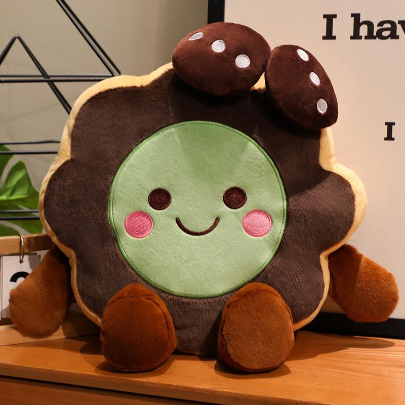 Mooncake Plush Toy With Cartoon Rabbit Design For Midautumn Festival Gifts And Company Events