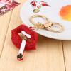Keychain, Red   Keychain, Fashionable Alloy Pendant, Unique Gifts for Women, Eye-catching Design, Suitable for Keys, Wallets, Handbags