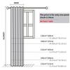 1pc Nordic Thickened Fabric Curtain, Thermal Insulation, Modern Simple Blackout Curtain For Window Walls, Living Rooms, Bedrooms