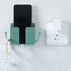Brackets Wall Mounted Organizer Storage  Case Remote Control Holder Storage Box Phone Plug Stand