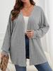 2026 Cross-Border E-Commerce Autumn/Winter Women's Long Sleeve Loose Knit Cardigan