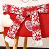 Santa Claus Chair Cover - Cross-border Christmas Decoration for European and American Homes