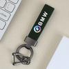 Suede Metal Car Emblem Keychain Keyring Anti-loss Key Chain For BMW 50th Anniversary 1 3 5 7 Series E83 F16 E70 F10 F20 M2 M3 M5 pdcr06