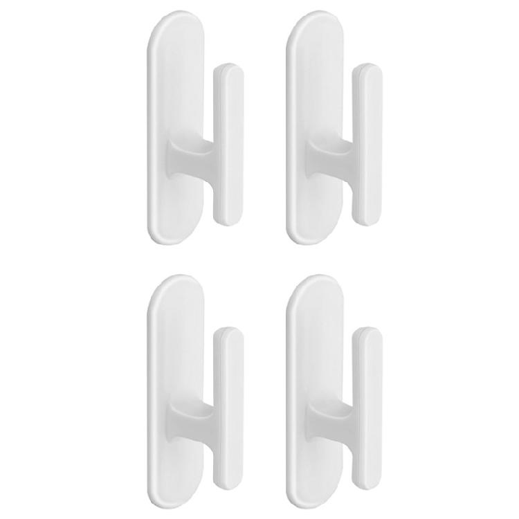 4 Pieces Blind Cord Winding Safety Blind Cord Hooks Blind Cord Holder Adhesive Wall Hook Wrap Cleats Baby Proofing