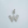 European Rock Candy Necklace: 26-Letter Pendant, Hip Hop Fashion Jewelry Accessories