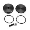 1 Set Universal Waterproof Car Accessories Aluminum Alloy Car Rear Wiper Delete Kit Plug Cap Rear Window Wiper Arm Cover