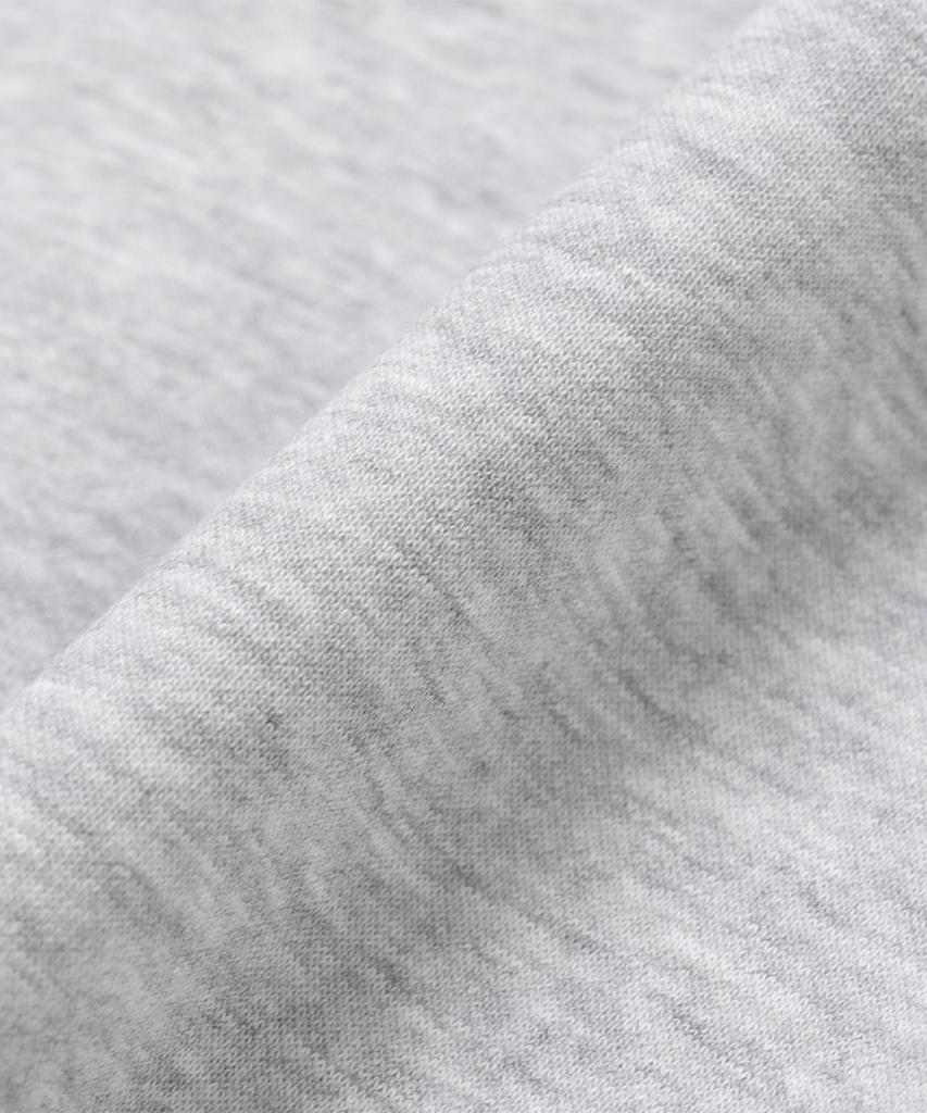 XOX Brushed Oversized Half-Zip Sweatshirt [M/Grey]