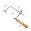 Adjustable Wooden Handle Scroll Saw for Jewelry and DIY Crafts