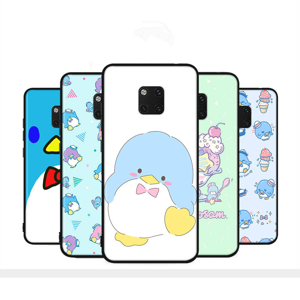 HK30 TuxedosamBlack Měkké pouzdro pro Xiaomi Poco X6 X4 M5 M6 F5 F6 C65 C55 C50 C51 C40 Pro Redmi 14C A3X 13C 12C 11T 10A 9C Note 7 6 8A Plus