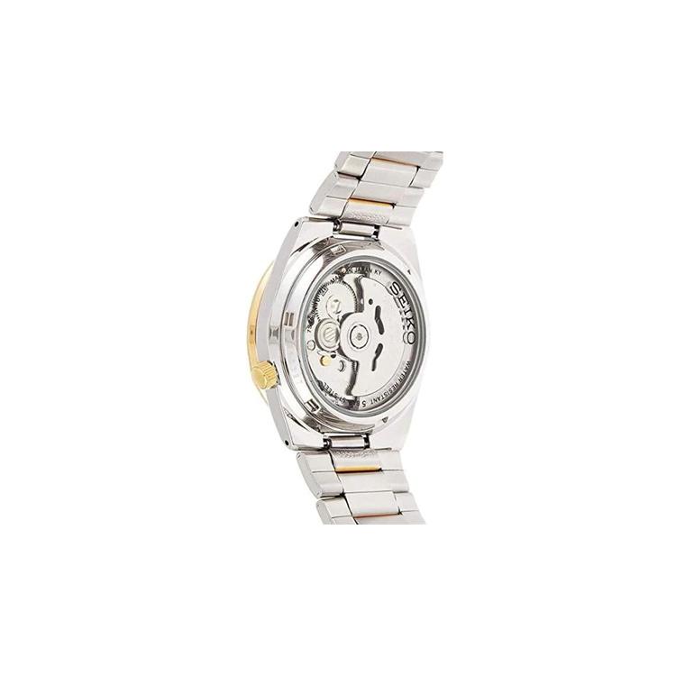 SEIKO Business Casual Mechanical Movement Stainless Steel Strap Watch Men's Watches White Dial SNKE04J1