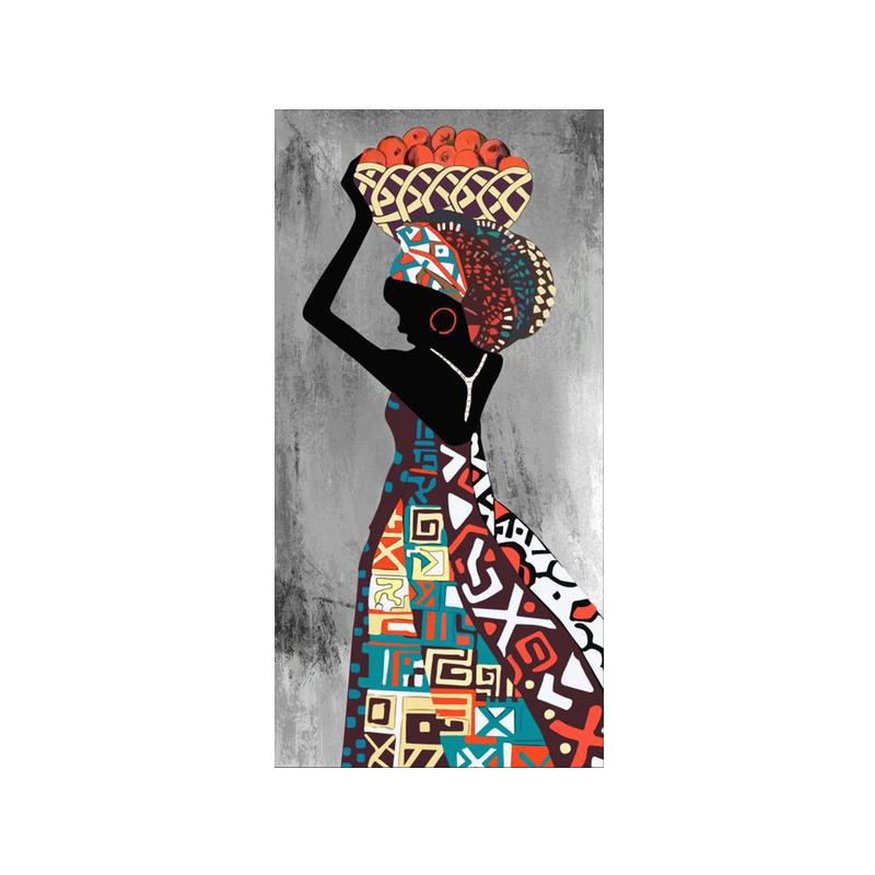 

Африканские черные женские плакаты с принтом, абстрактные африканские женские танцы, холст, картина, настенная художественная картина для гостиной, домашнее украшение 30x60cm No Frame