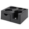Kaffee Tamper Station ABS Kaffee Organizer zur Aufbewahrung 49mm 51mm 53mm 58mm Verteiler Siebträger