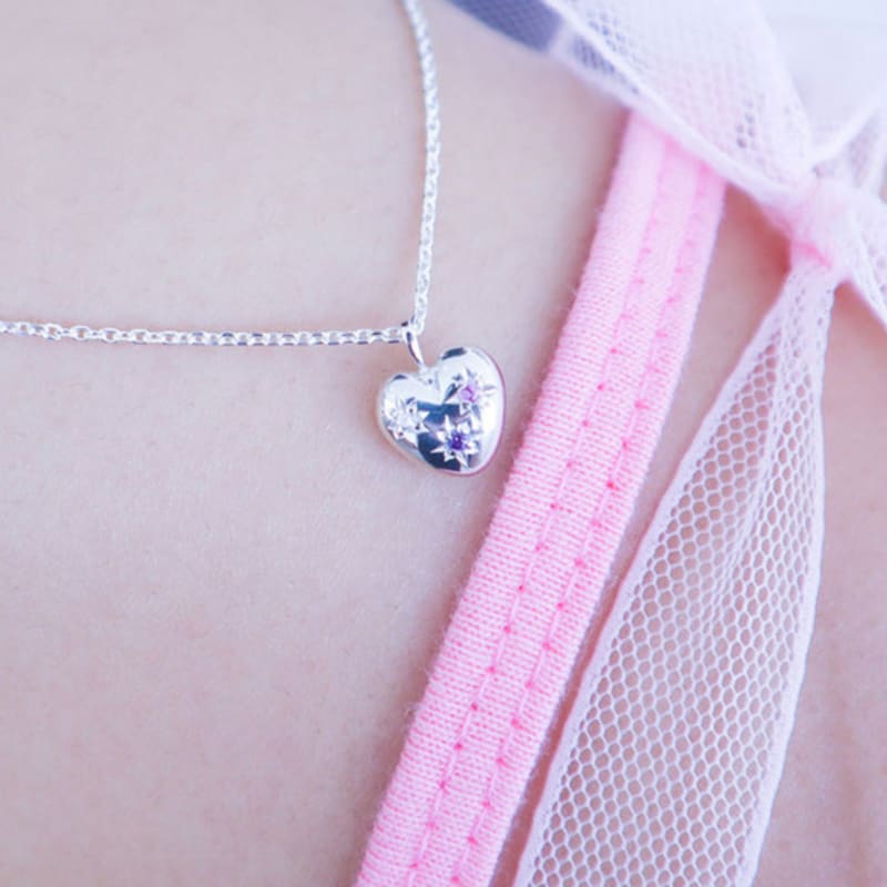 DENERJA STARLIGHT HEART NECKLACE