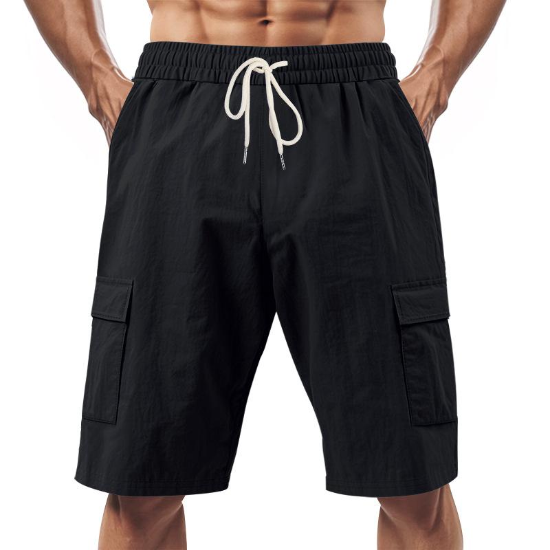 Men's Distressed Denim Shorts